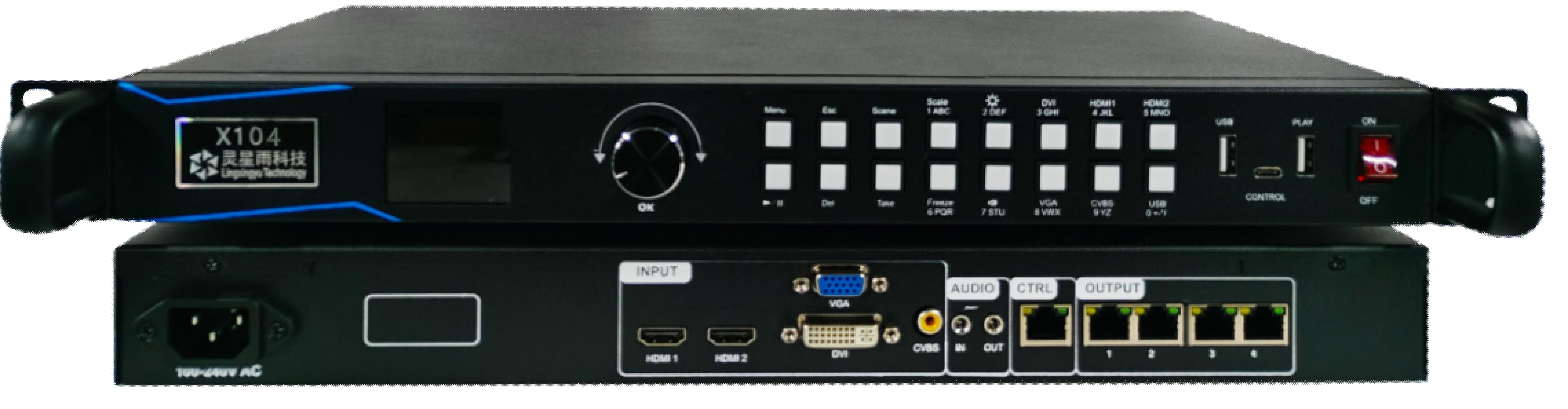 LED video processor