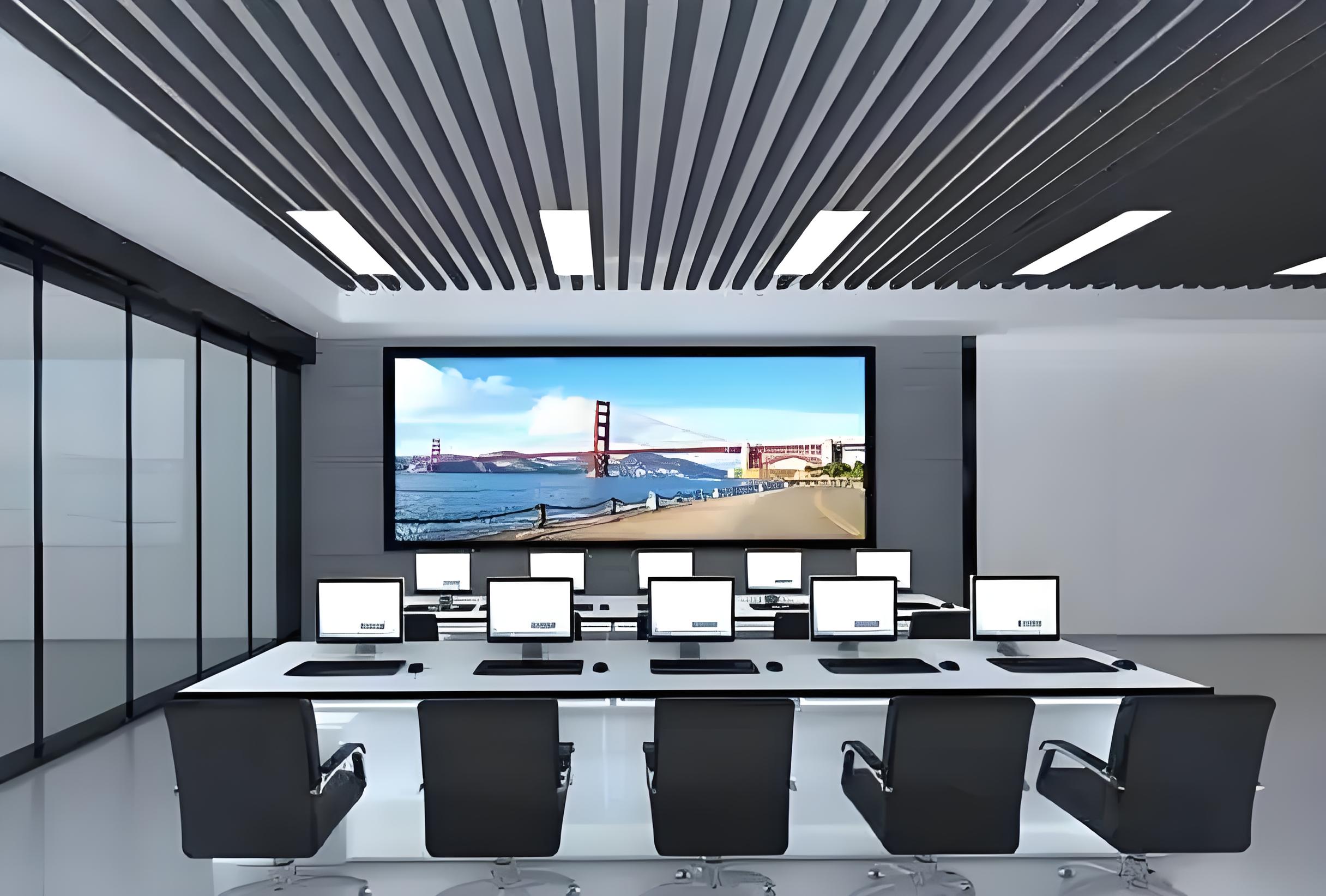 High Refresh Rate LED screen in Conference room