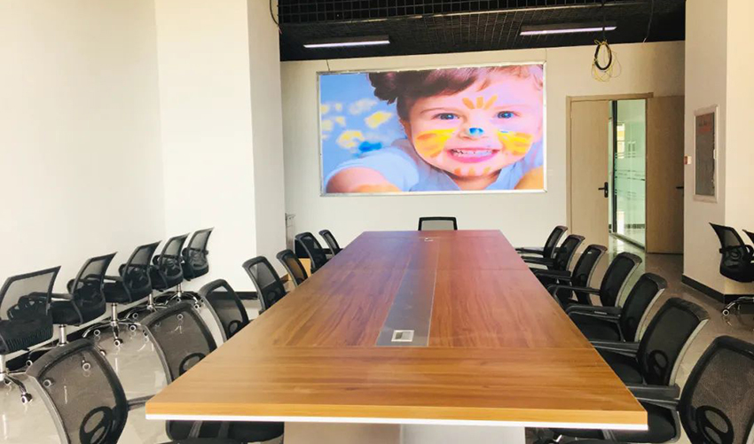 COB LED display in Conference room