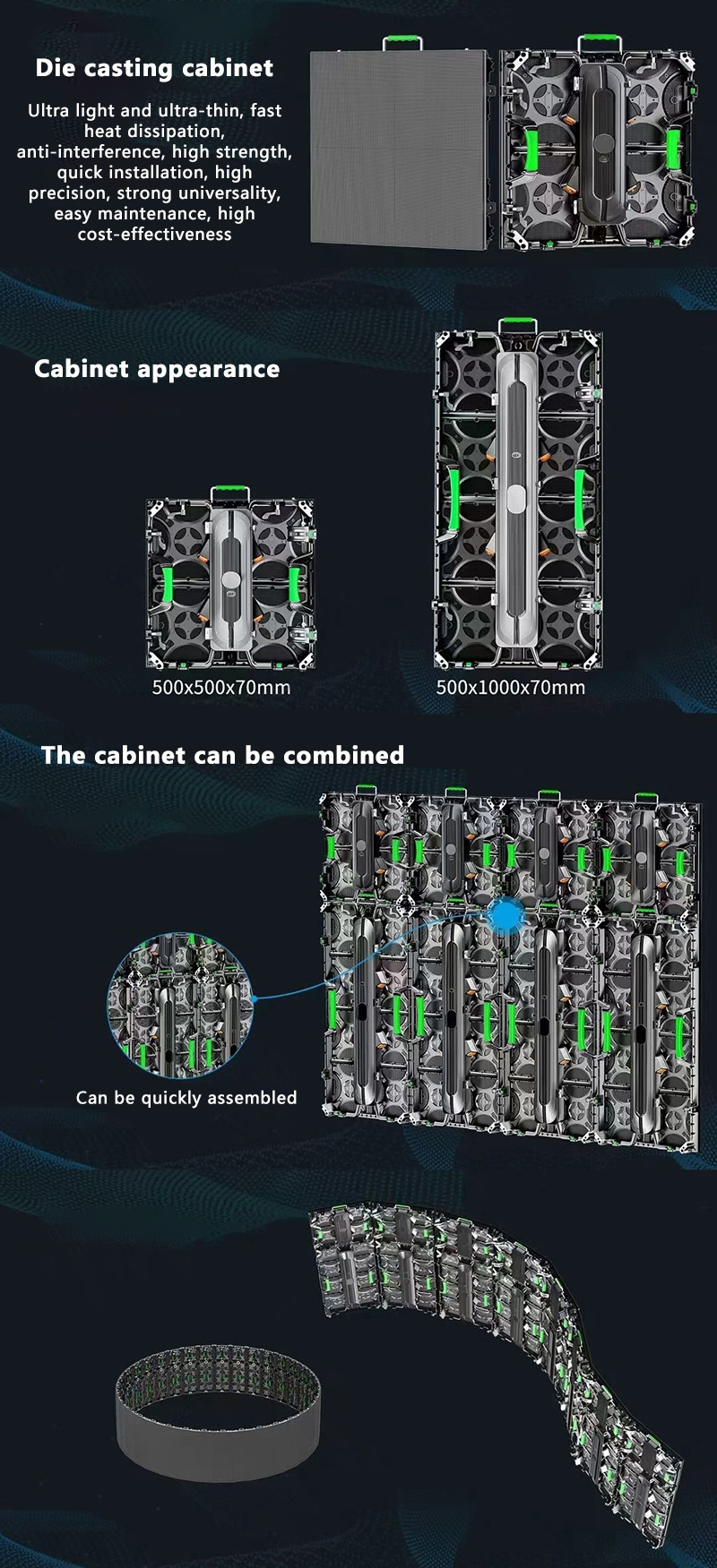 die casting cabinet