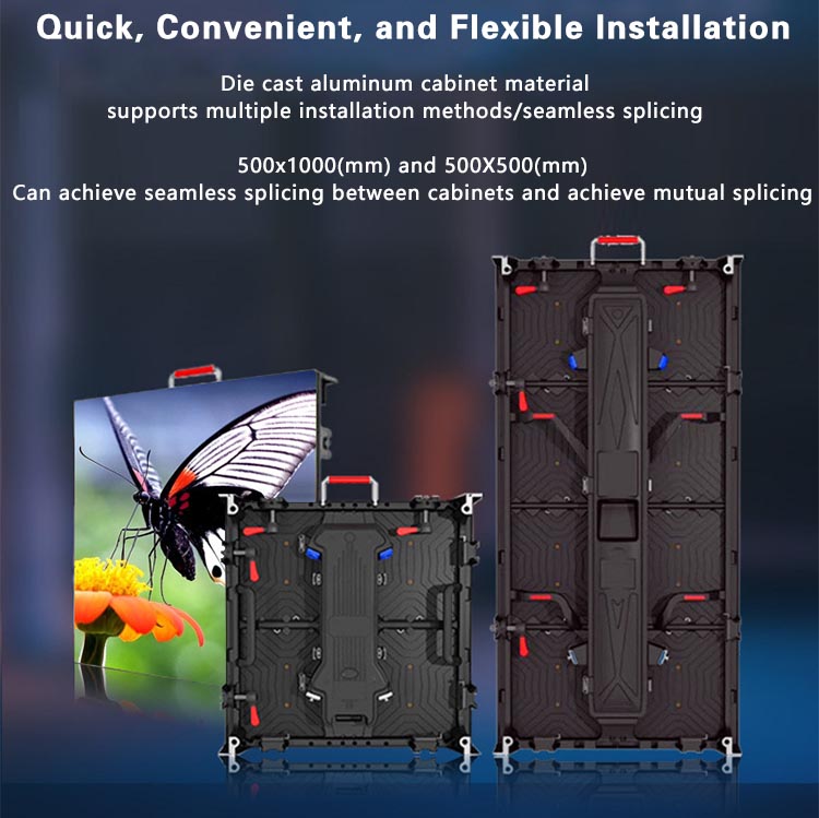 Quick Convenient flexible installation